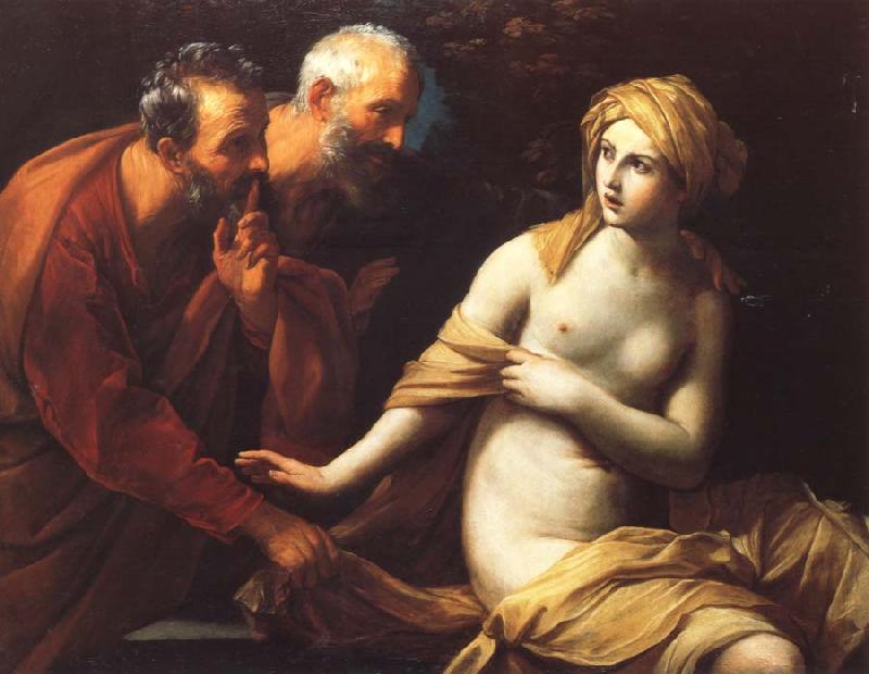 Guido Reni Susannah and the Elders oil painting image